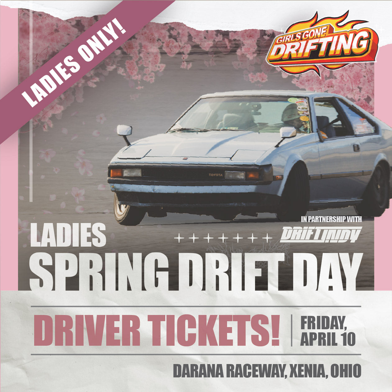 Ladies Spring Drift Day - Driver