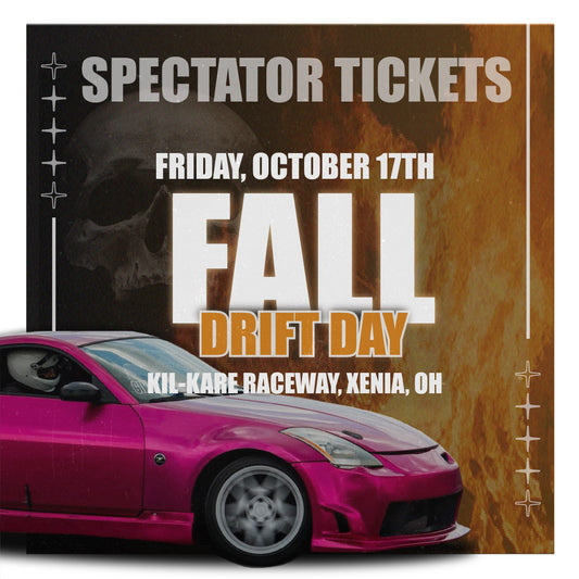 Spectator Tickets - Ladies Fall Drift Day
