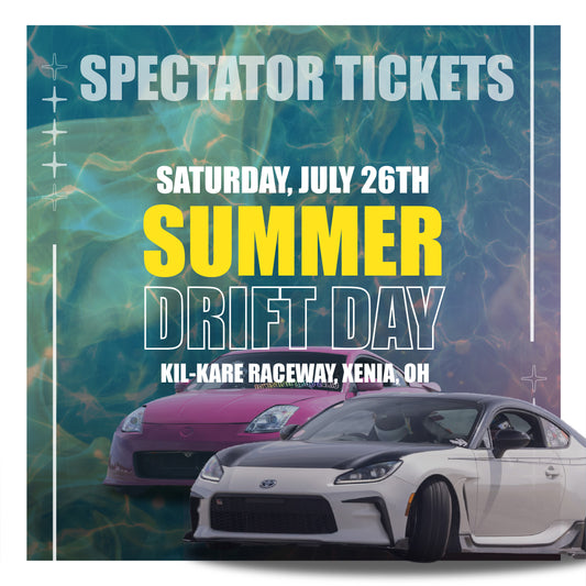 Spectator Tickets - Ladies Summer Drift Day